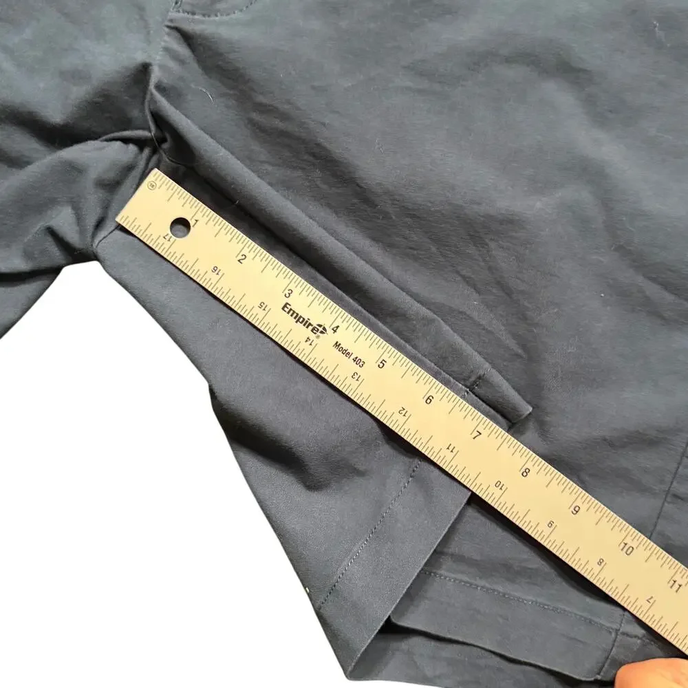 Peter‎ Millar Men's Chino Golf Shorts Slate Blue Casual Twill Comfort Stretch 35